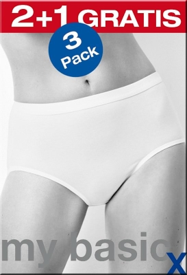 Triple Pack Maxi-Slip Schiesser My BasicX