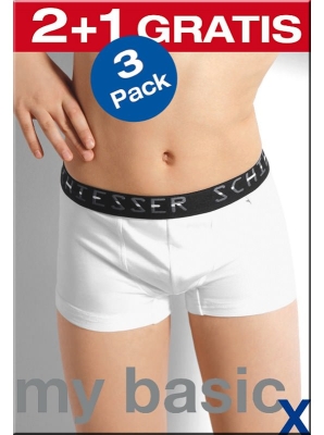 Triple Pack Boys Hip-Shorts Schiesser My BasicX
