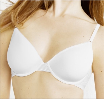 Underwire bra Schiesser microstripes