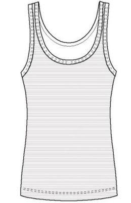 Top Schiesser Microstripes