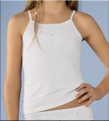 Girls Top Schiesser Uncover Butterfly Lace