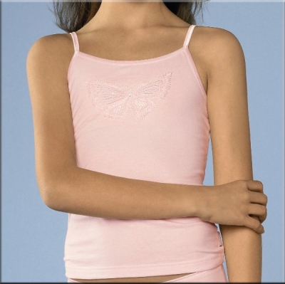 Girls Top Schiesser Uncover Butterfly Lace