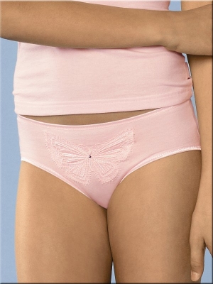 Girls Rio-Slip Schiesser Uncover Butterfly Lace