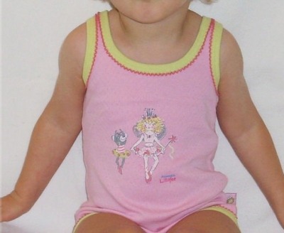 Baby Body 0/0 Schiesser Lillifee and Mouse