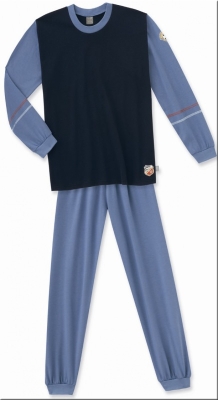 Boys Long Pyjama Schiesser Football