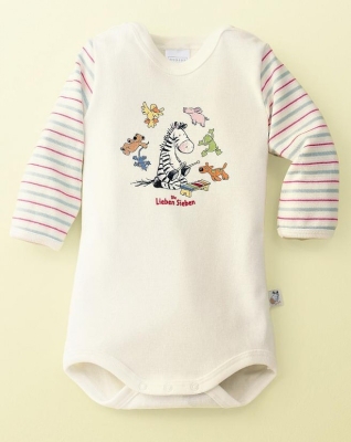 Schiesser Baby Body 1/1 The friendly Seven