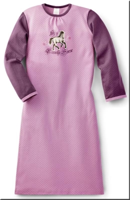 Girls Night Shirt 1/1 Schiesser Lovely Horse
