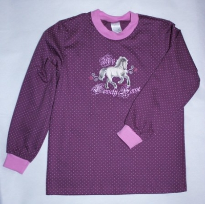 Girls Pyjama 1/1 Schiesser Lovely Horse
