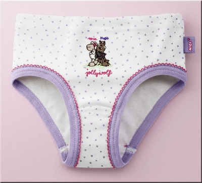 Girls Hip Brief Schiesser Jolly and Hugo