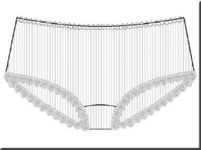 Girls Low-Cut-Brief Schiesser Eternity Lace