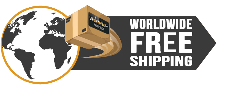 Worldwide free shipping by underwear-shopping.de