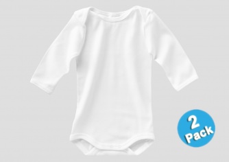 2-Pack Body 1/1 Schiesser Baby Basics