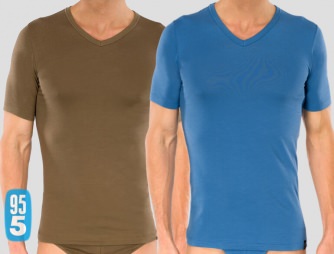 V-Shirt 1/2 Schiesser 95/5