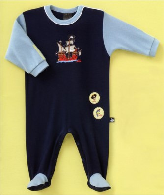 Babys Overall Schiesser Capt'n Sharky No. 2