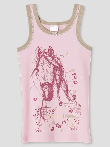 Mädchen Shirt 0/0 Schiesser Curly Horses Mädchen Shirt 0/0 Schiesser Curly Horses