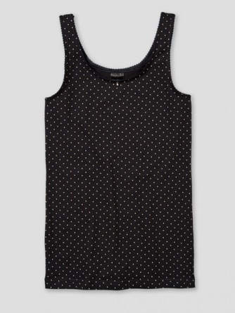 Mdchen Trgertop Schiesser Microdots