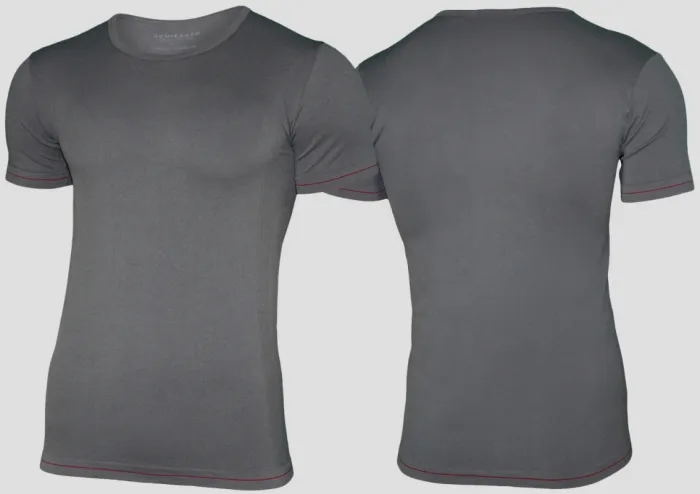 Shirt 1/2 SCHIESSER Seamless Active - 152926-205 grau
