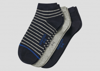 3-Pack SCHIESSER Men Cotton Sneaker