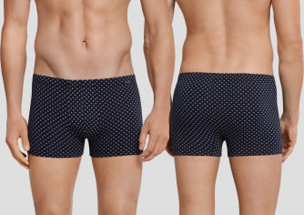 SCHIESSER Shorts Day and Night Saphire