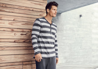SCHIESSER Pyjama 1/1 Ebony