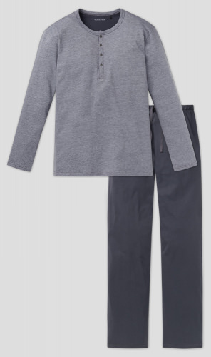 SCHIESSER Pyjama 1/1 Ebony Nr. 2