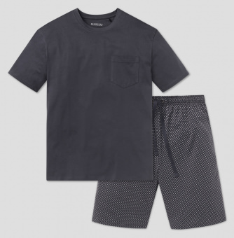 SCHIESSER Pyjama 1/2 Ebony