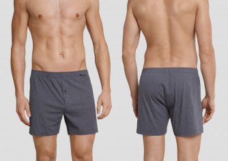 Herren Boxershorts SCHIESSER Ebony