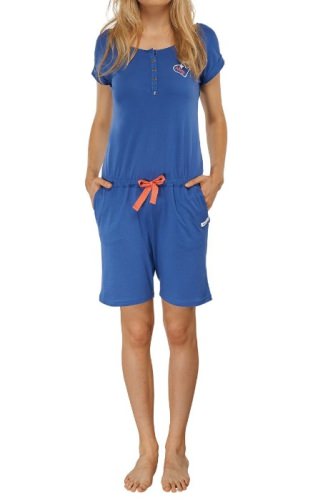 Schiesser Uncover Ladies Pajama Short Jumpsuit