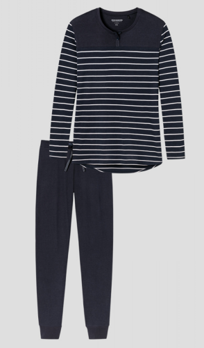 SCHIESSER Women Pyjama 1/1 night blue