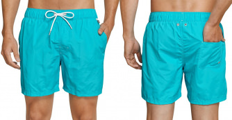 SCHIESSER Aqua Swim Shorts - 155027-807 turquoise