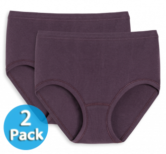 SCHIESSER Woman Maxi Brief Original Fine Rib 2-Pack