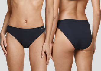 Rio-Slip SCHIESSER Naturschnheit - nachtblau