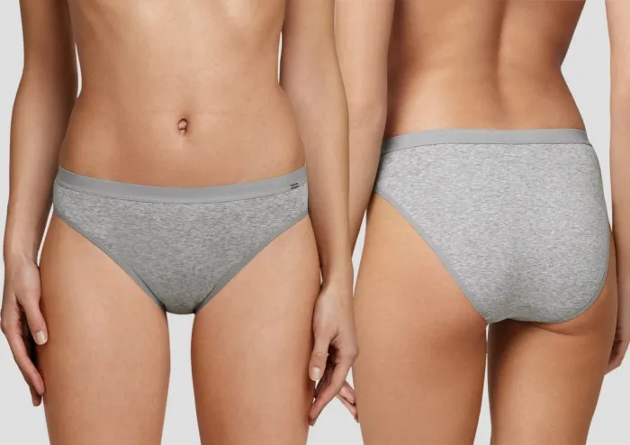 Rio-Slip SCHIESSER Naturschönheit - grau-melange Rio-Slip SCHIESSER Naturschönheit - grau-melange