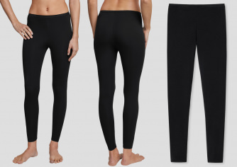 Hose Lang Schiesser Luxury - schwarz