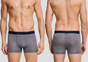 Herren Shorts SCHIESSER Personal Fit - dunkelgrau