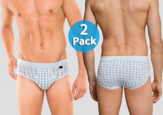 2-pack Sports Brief Schiesser Cotton Essentials - air