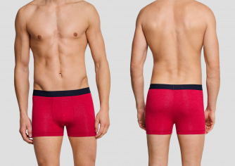 Herren Shorts SCHIESSER Personal Fit - rot