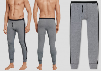 Herren Hose lang Schiesser City Life - anthrazit
