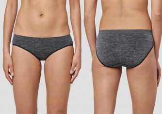Damen Tai Slip SCHIESSER Active Seamless Light - dunkelgrau