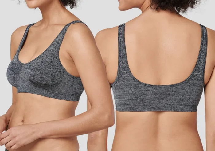 Bustier SCHIESSER Active Seamless Light - dunkelgrau Bustier SCHIESSER Active Seamless Light - dunkelgrau