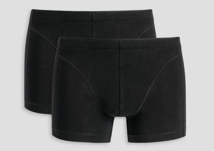2er Pack Männer Cyclist Shorts Schiesser XPRESS - schwarz