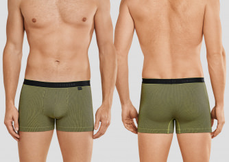 Herren Shorts SCHIESSER Sports Club - gelb