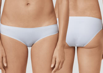 Damen Hip-Rio-Slip SCHIESSER Invisible Soft - wei