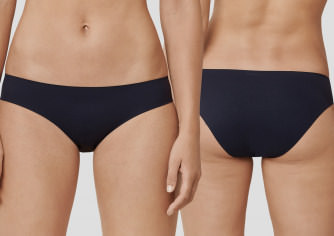 Damen Hip-Rio-Slip SCHIESSER Invisible Soft - schwarz