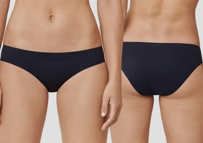 Damen Hip-Rio-Slip SCHIESSER Invisible Soft - schwarz Damen Hip-Rio-Slip SCHIESSER Invisible Soft - schwarz