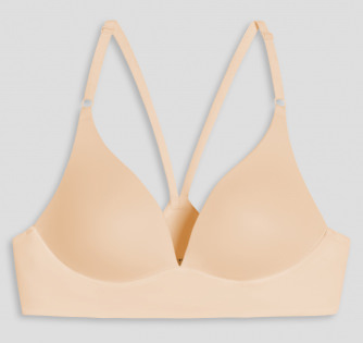 Women's lounge-bra Schiesser Invisible Soft - padded - nude