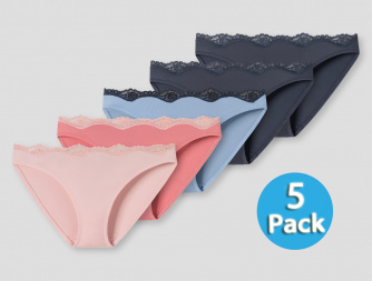 5-Pack Women's brief SCHIESSER Lace