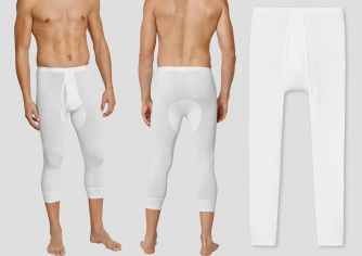 Long Johns 3/4 Original Double Rib
