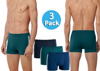 3er Pack Herren Shorts SCHIESSER 95/5 - multicolor