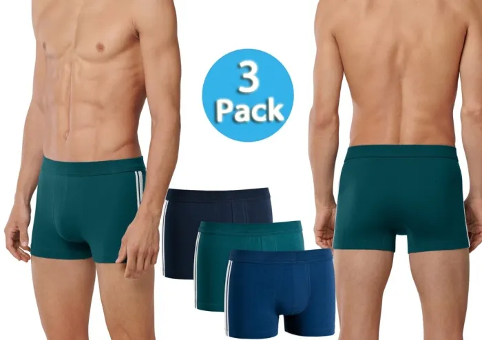 3er Pack Herren Shorts SCHIESSER 95/5 - multicolor 3er Pack Herren Shorts SCHIESSER 95/5 - multicolor